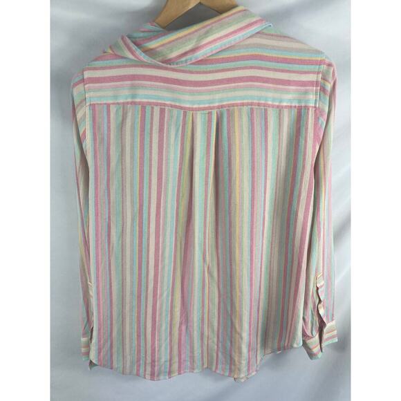 Torrid Lizzie Button Up Long Sleeve Shirt Size 0 / Large / 12 - Picture 8 of 8